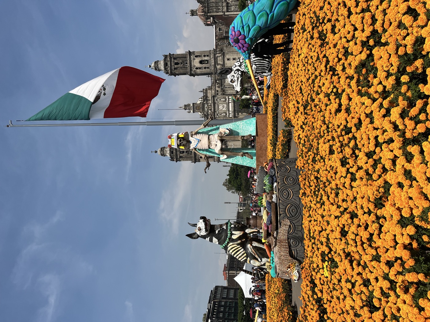 Día de Muertos celebration in Mexico City